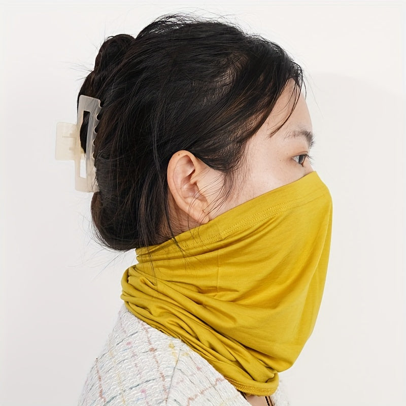 Merino Wool Neck Gaiter Breathable Quick-Drying Sun Protection Mask for Outdoor Activities