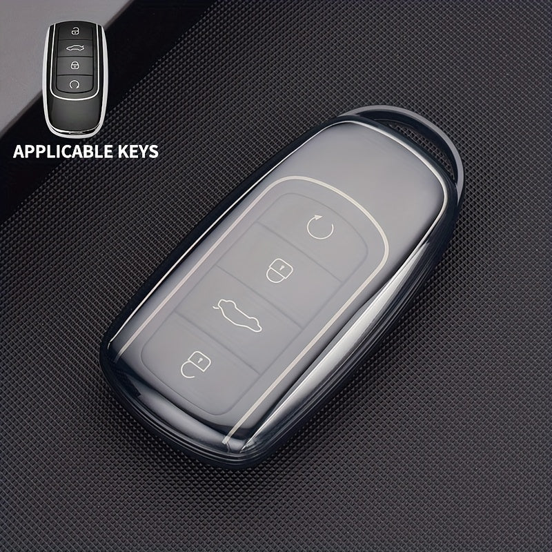 Universal TPU Car Key Cover For SUV And Sedan Durable Protective Case