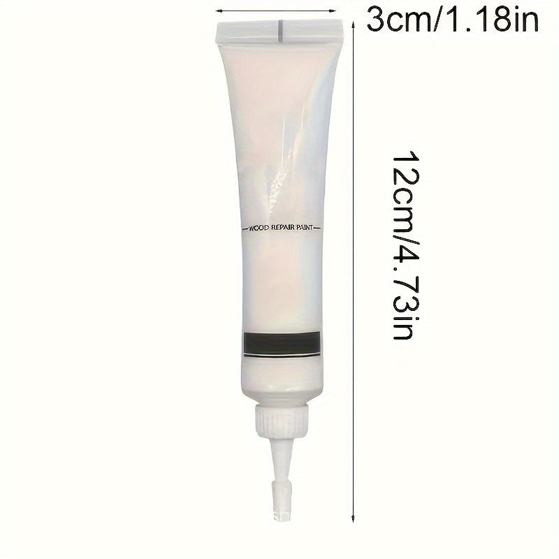 Wood Filler for Furniture Repair Gel 3cm x 12cm for Scratches Cracks Floors