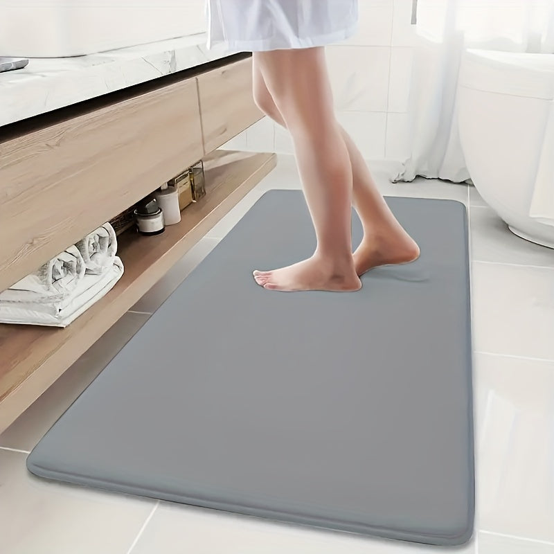 Ultra Soft Non-Slip Bath Mat with Absorbent Material for Bathroom Decor