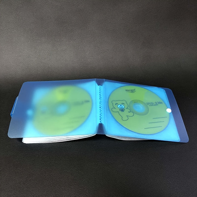 CD and DVD Storage Boxes Set of 12 or 36 with Disc Bags and Albums