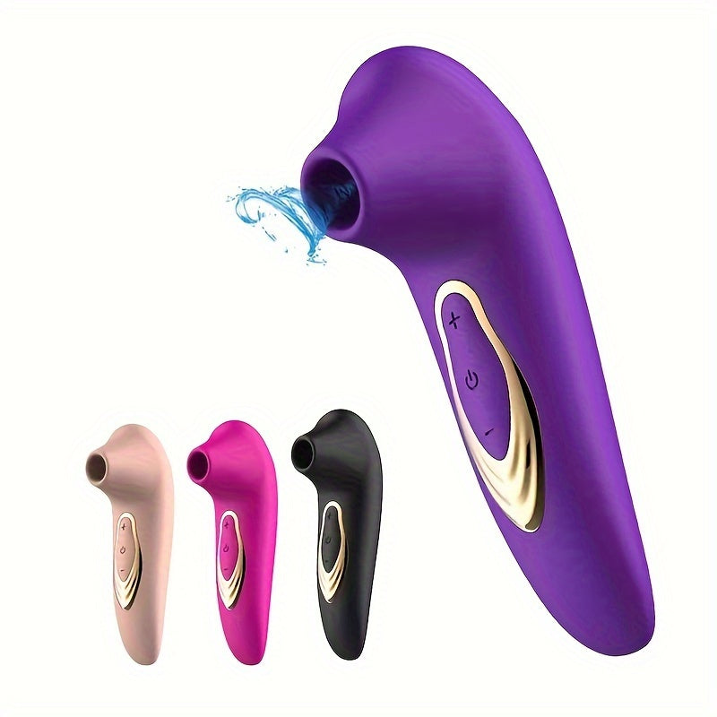Female Rechargeable Clitoral Sucking Vibrator with Suction Stimulator