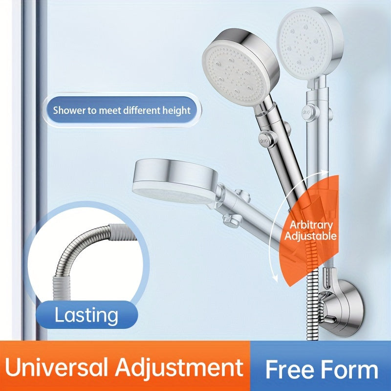 Moslashuvchan devorga o'rnatiladigan dush boshligi tutgichi, teshiksiz dizayn, hammom aksessuari