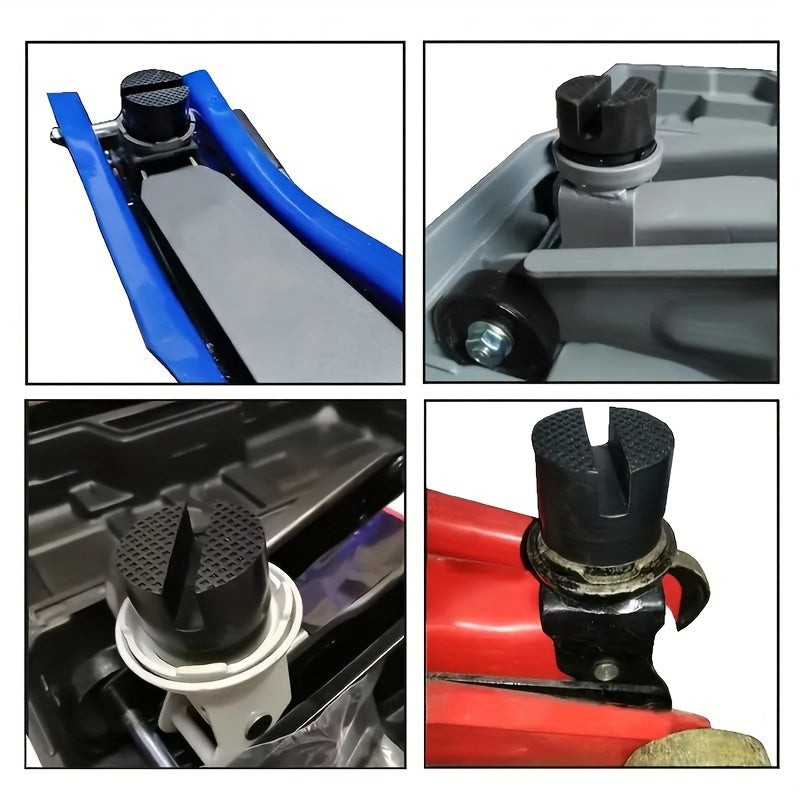 Universal Rubber Jack Support Block Non-slip Frame Protector Pad