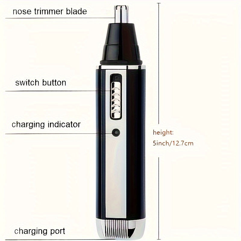 4-in-1 USB Rechargeable Electric Trimmer for Men and Women Nose Beard Eyebrow Shaving