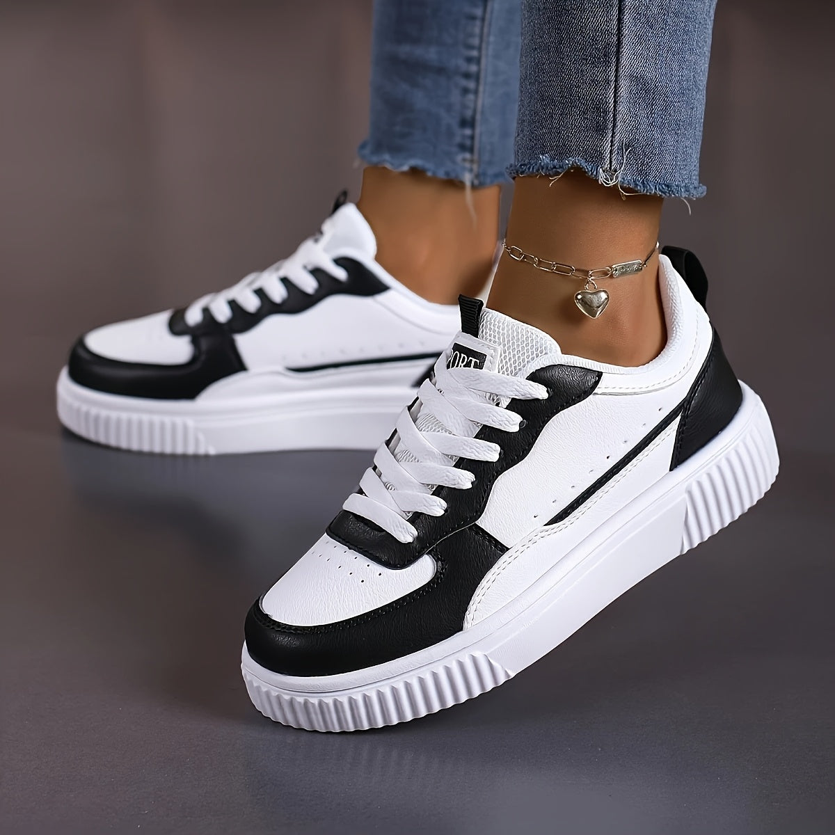 Unisex Canvas Low-Top Sneakers White Green Casual Shoes for Men Women