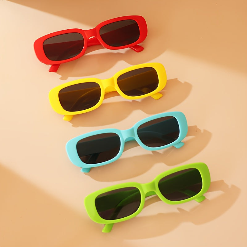 Set of 4 Oval Frame Eyeglasses for Men and Women Stylish Reading Glasses