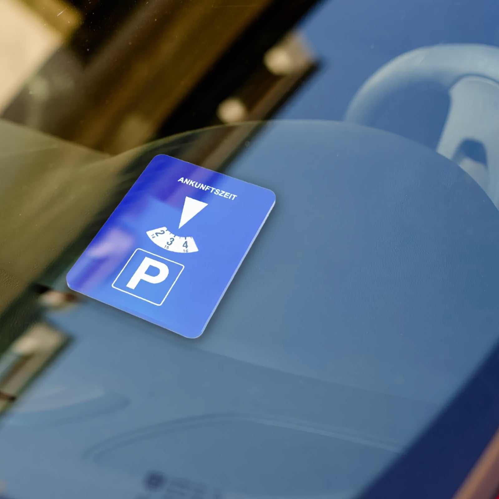 Raqamli to'xtash vaqtini belgilovchi belgi, plastmassa avtomobil soati, karta, ko'p funktsiyali to'xtashga kirish aksessuari