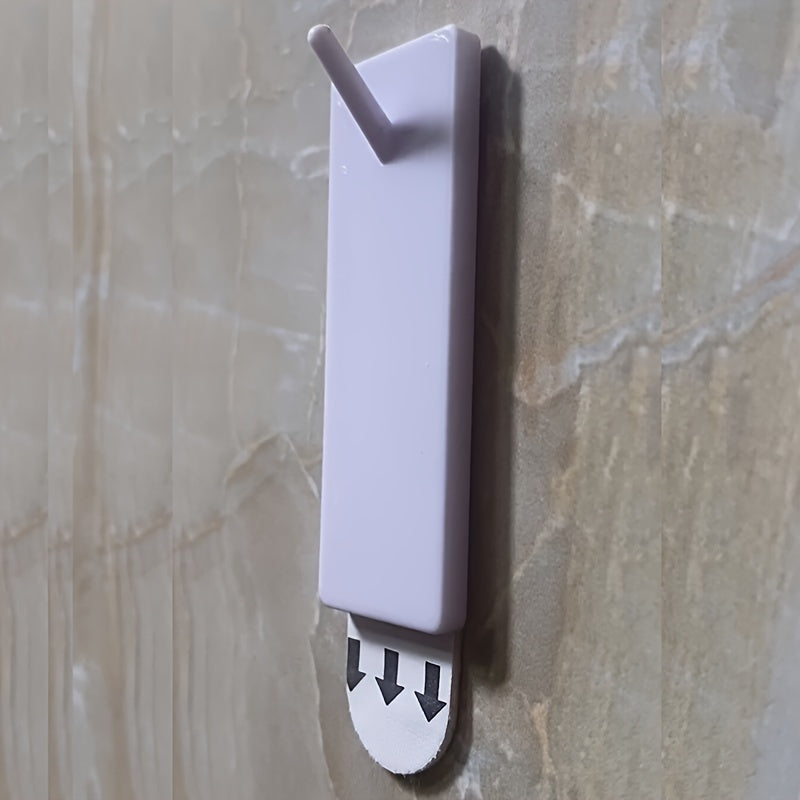 Ganchos de plástico autoadhesivos para calendarios y uso doméstico duraderos, removibles, con pegado fuerte