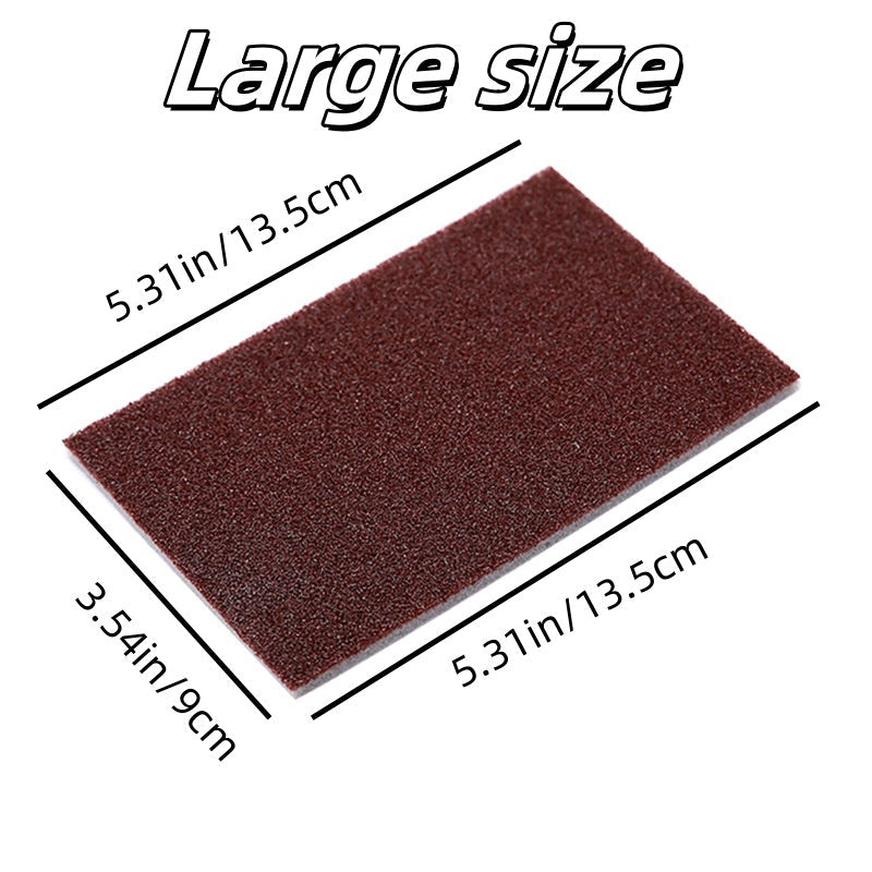 Kuchuk uchun 16 ta katta Carborundum tozalash padlari to'plami