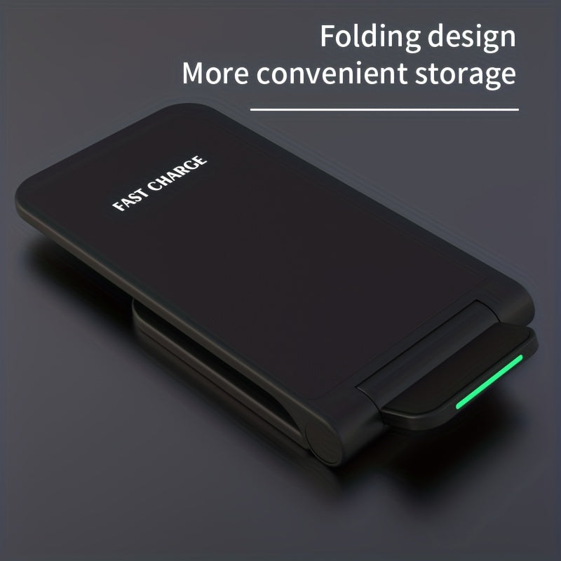 Xususiyatlarga iPhone va Samsung Galaxy qurilmalari uchun 15W tez zaryadlash, USB Type-C ulanishi bilan ikki bobinli simsiz zaryadlash stendi, turli modellarga mos kelishi va zaryadlash kiradi.