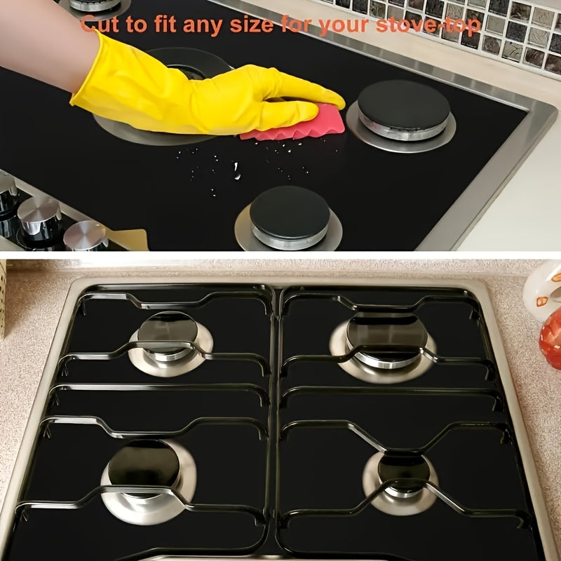 Reusable non-stick oven liner for appliances keeps oven clean