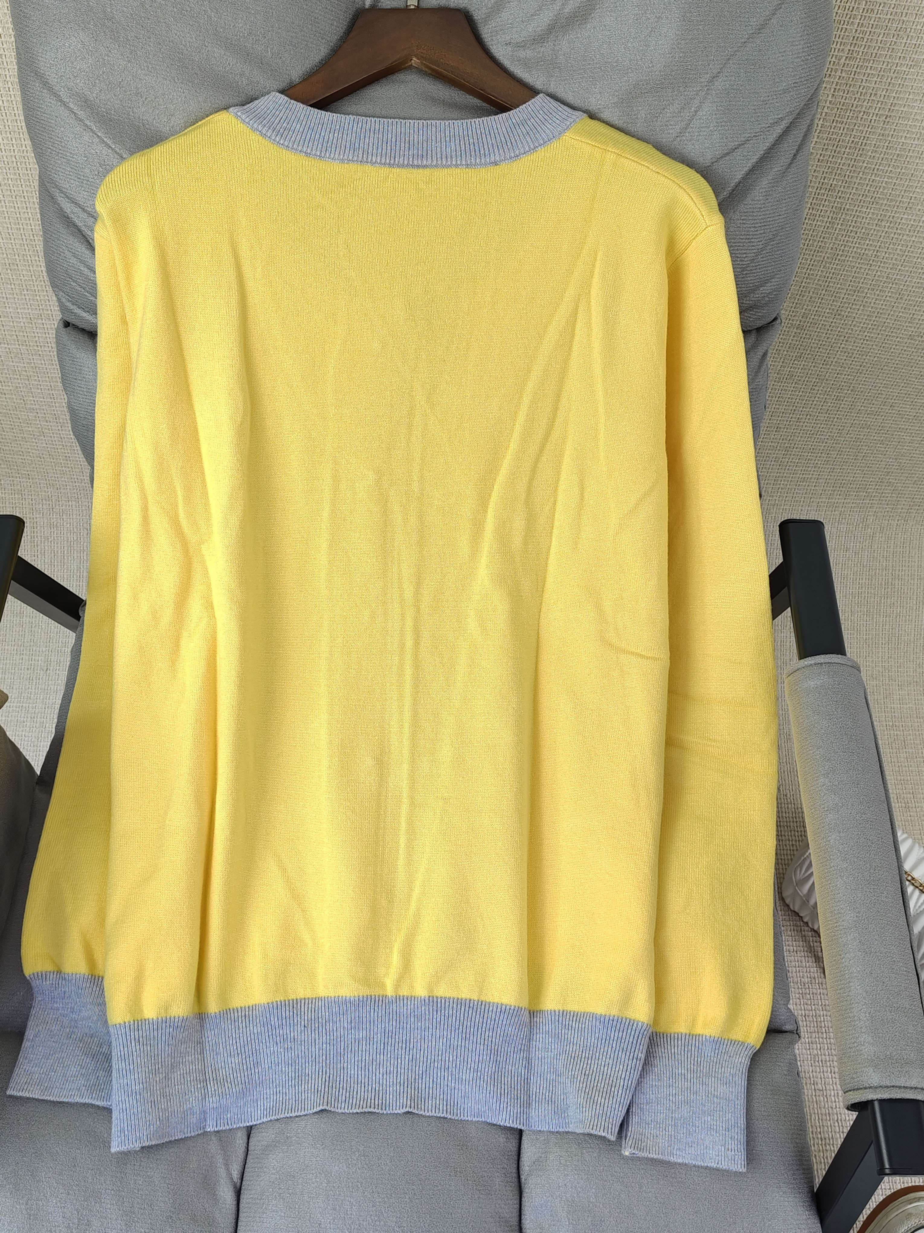 Plus Size Cardigan Thick Warm Color Block Winter Open Front for Casual Office