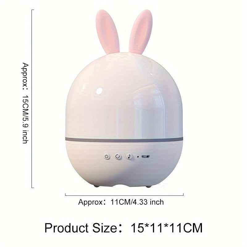 Children's Night Light with Starry Sky Projector and Galaxy Night Light 360° Rotation 8 Music Options Bedside Lamp for Boys and Girls