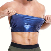 Men's Sports Sweat Belt Fitness Training Sauna Belt High Stretch Polyester