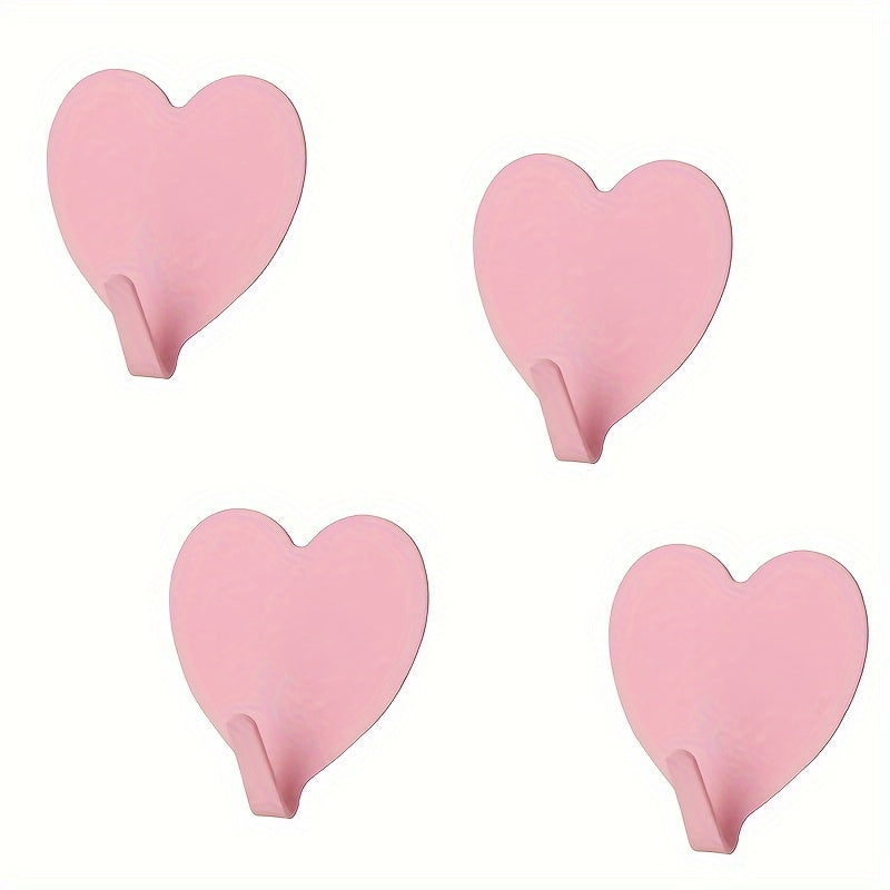 Heart Shaped Wall Hook Set for Home Decor and Gifting Perfect for Christmas or New Year