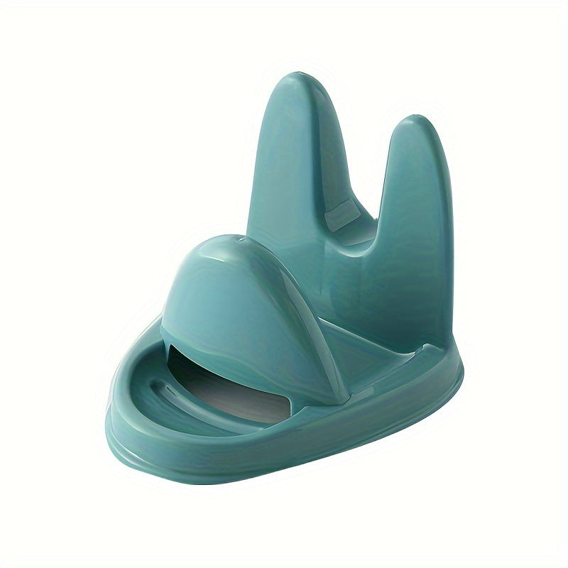 Estante organizador de plástico para cocina para cucharas, tapas y tablas de cortar