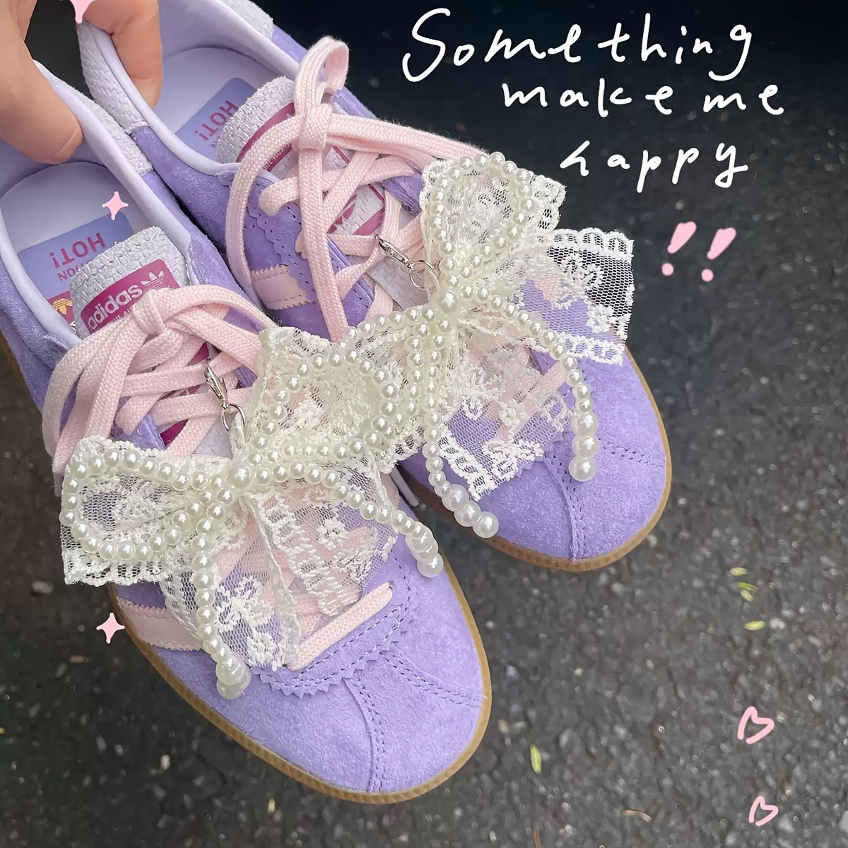 Women Lace and Artificial Bow Shoe Clips Pack of 2 for Shoes Decoration