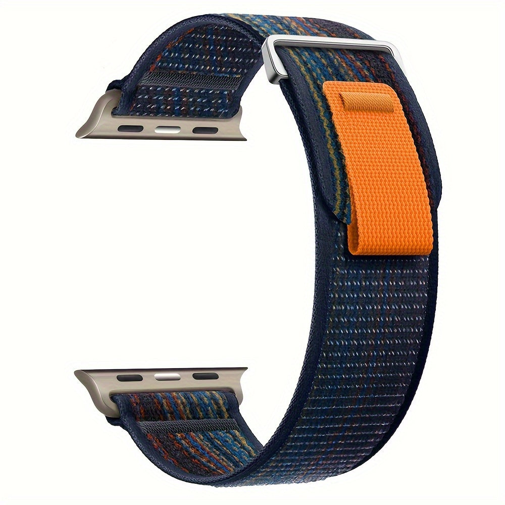 Nylon Adjustable Sport Watch Strap for Apple Watch Series 10 Ultra S9 S8 S7 SE 38mm 49mm