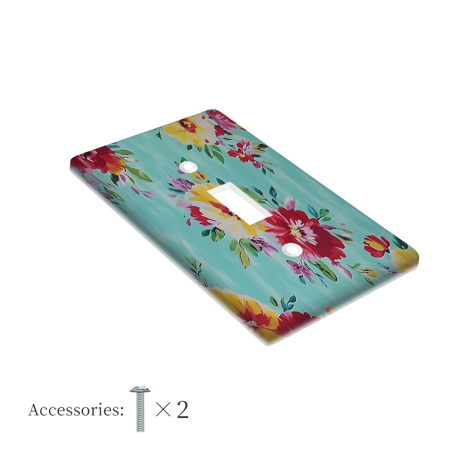 Luz decorativa para cubierta de interruptor 1-2 gang baño dormitorio aula