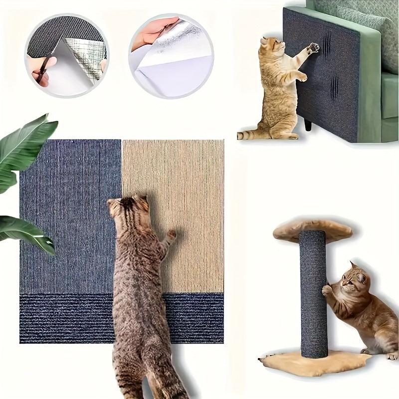 Self-Adhesive Cat Carpet Roll 40cm x 200cm Furniture Protector for Sofa Corners