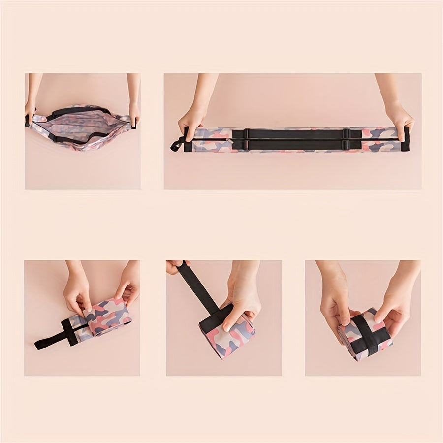 Складная дорожная сумка из ткани, легкая сумка для упаковки