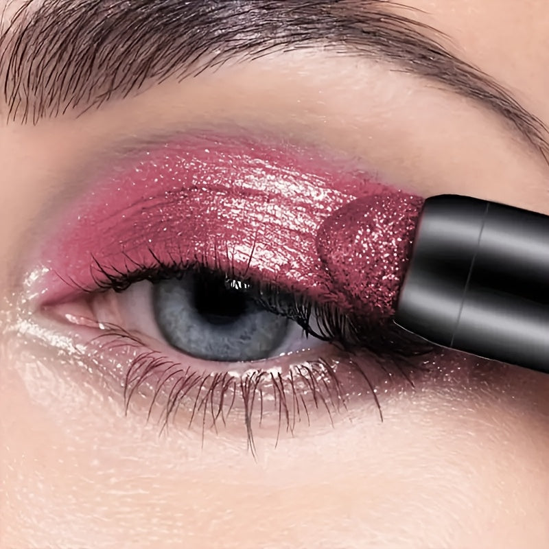 6pcs Colorful Pearlescent Eyeshadow Sticks Water-Resistant Long-Lasting