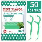 Dental Floss Sticks Mint Flavor 750/300/150/50 Pieces Oral Hygiene