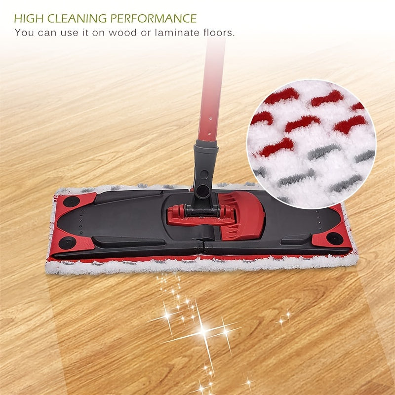 "One Piece Flat Mop Cleaning Tool, Ultra-Fine Fiber Mop Pad Vileda Ultramax/Ultramat bilan mos keladi - Mop Boshini O'zgartirish."