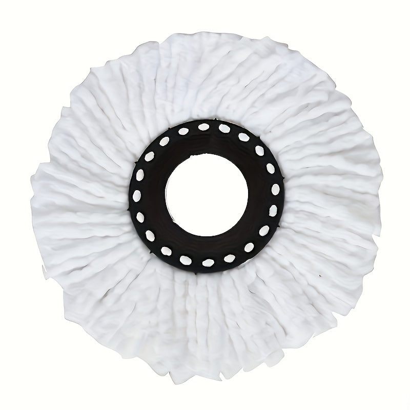 5 ta Mikroto'qima Spin Mop O'rnini Boshlash Boshliqlari - 360° Aylanuvchi, Nam va Quruq Pol Tozalash uchun Ideal, Saqlash Oson, Uy Tozalash uchun Zarur