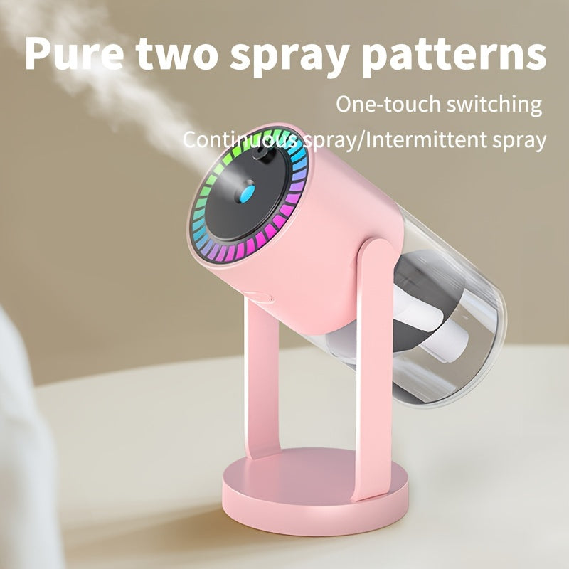 Ultrasonic Humidifier with Aromatherapy Diffuser 280mL Starry Sky Projector Dual Spray