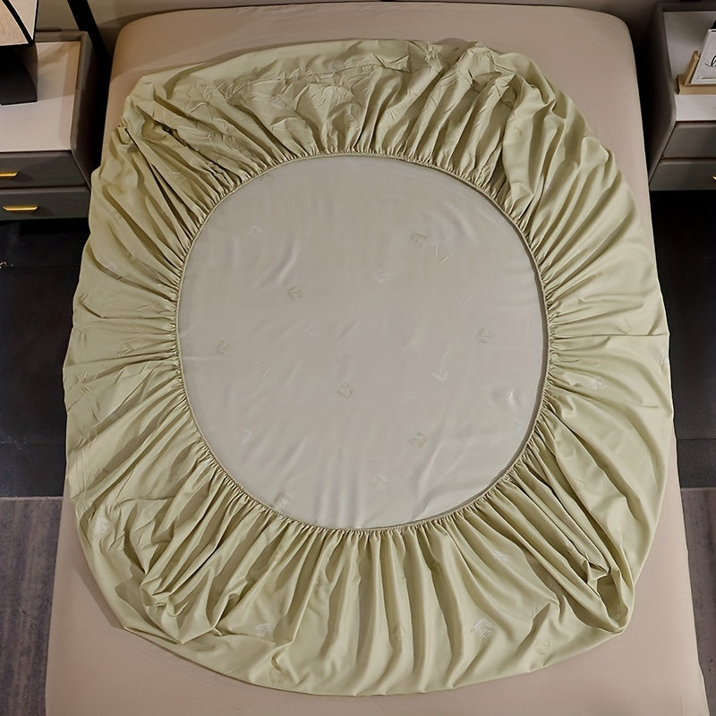 Постельное белье с цветочным принтом, приталенная простыня, мягкая защита матраса для спальни или гостиной