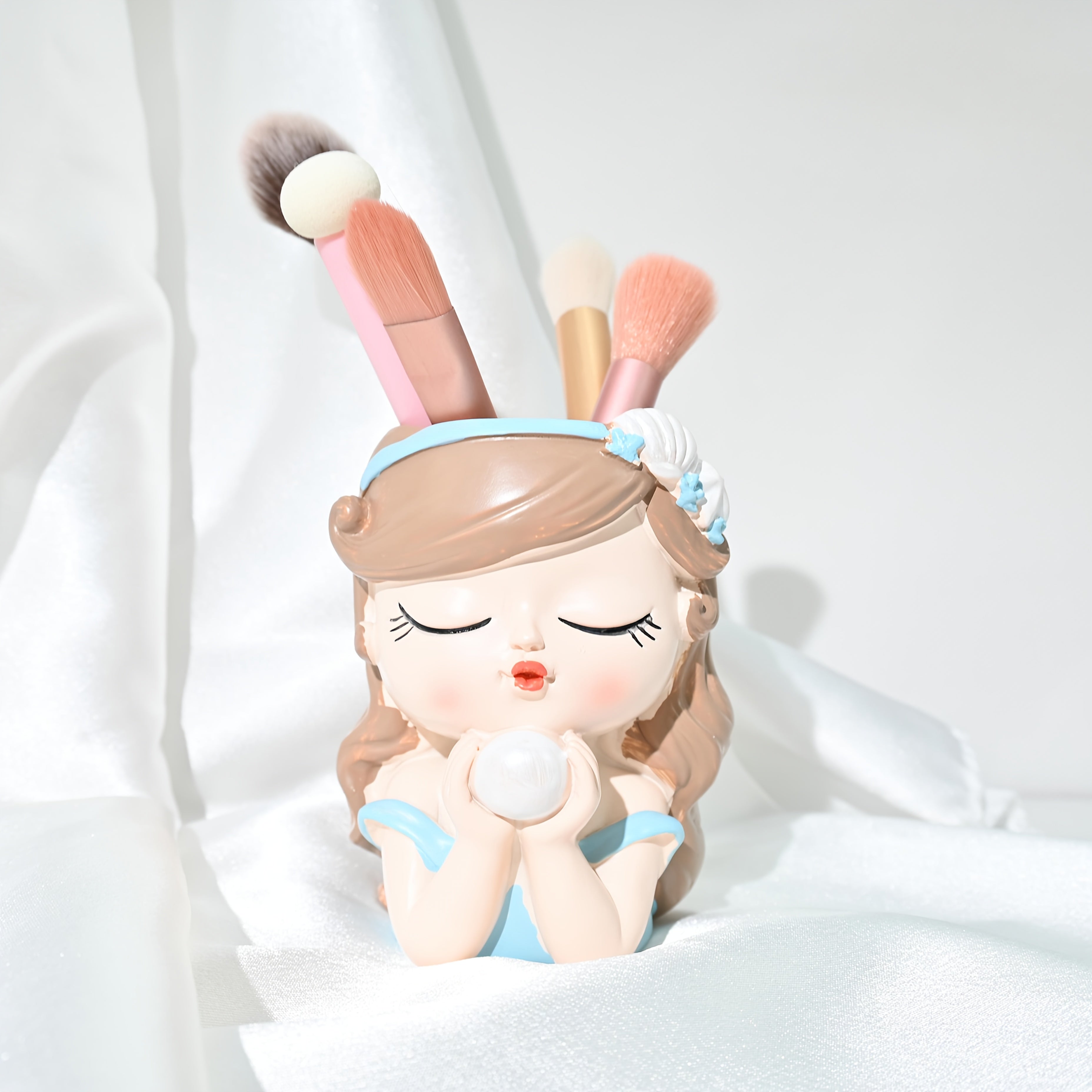 Resin Nordic Nail Art Organizer for Manicure and Pedicure Supplies