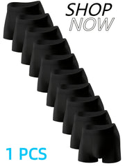 Erkaklar uchun bir rangli ichki kiyim to'plami, havo o'tkazuvchi va qulay, tasodifiy sport uchun mos. 1/3/5/10 dona mavjud.