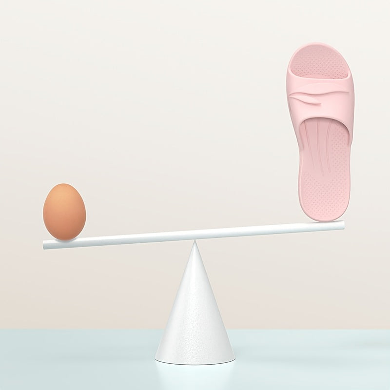 Women's Travel Foldable Slippers Non-Slip Quick-Dry Bathroom Shoes