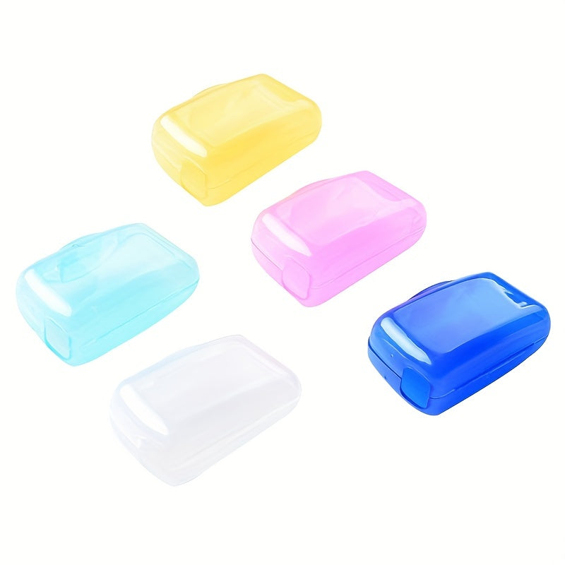 10 Pieces Portable Toothbrush Head Covers Travel Protective Cases for Adults