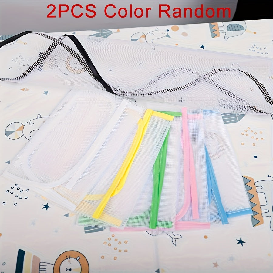 Two Pairs High-Temperature Ironing Cloths Insulation Pads for Safe Clothing Ironing