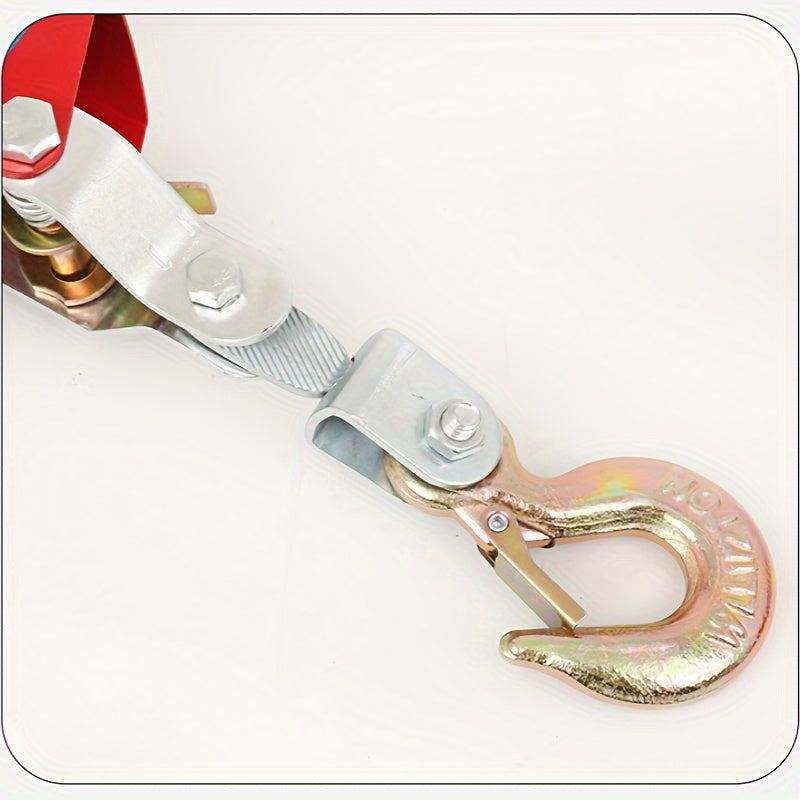 Heavy Duty Hand Winch 1/2/4 Ton with Steel Cable and Double Gear Mechanism