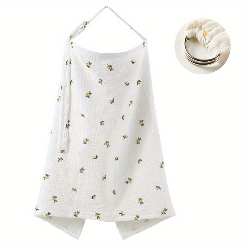 Cobertor de lactancia de tejido suave para mujeres, discreto, portátil, ajuste universal para edades 14+