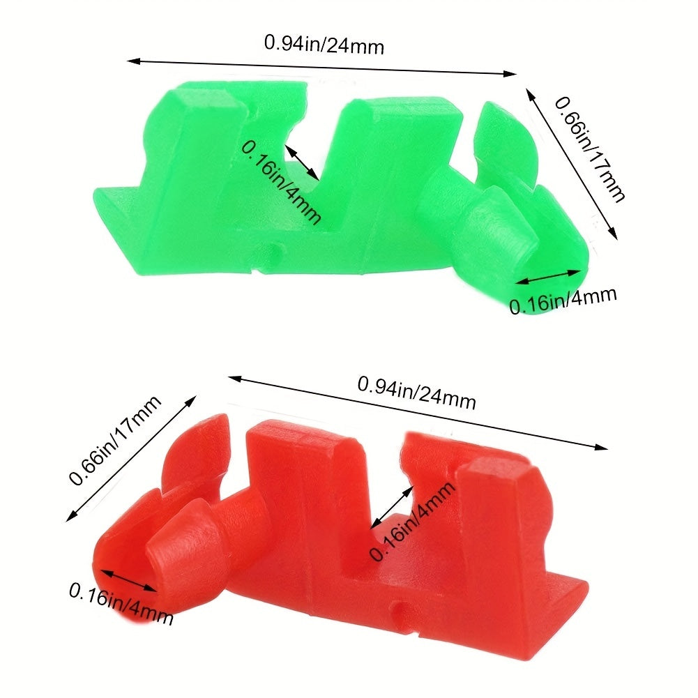 10 Pieces Tailgate Handle Rod Clamp Left Right Fixing for Silverado 1999-2007