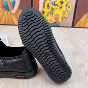Women's Casual Slip-On Embroidered Flower Shoes with Soft Sole