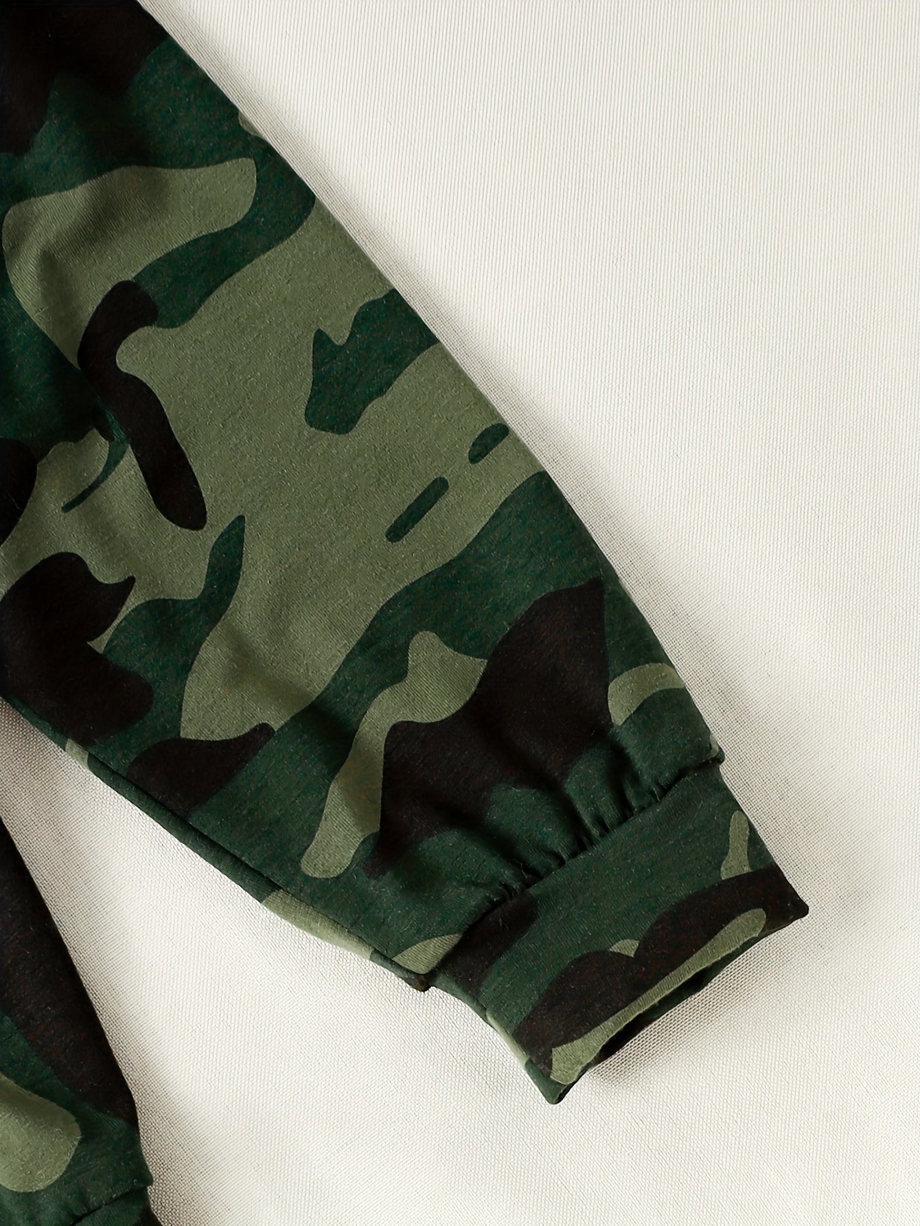 Baby Boy Clothing Set Long Sleeve Camouflage Bow Shirt Pants Hat All-Season