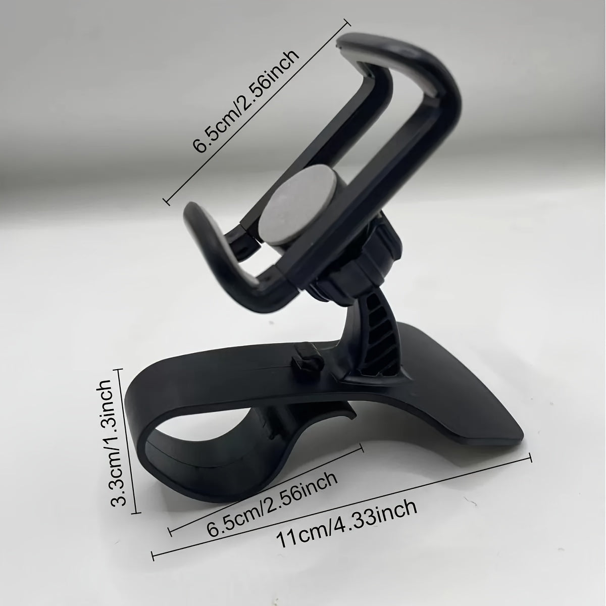 Universal avtomobil telefon uchun tutqich 360° aylanadigan ABS o'rnatish paneli uchun paneli havo chiqishi