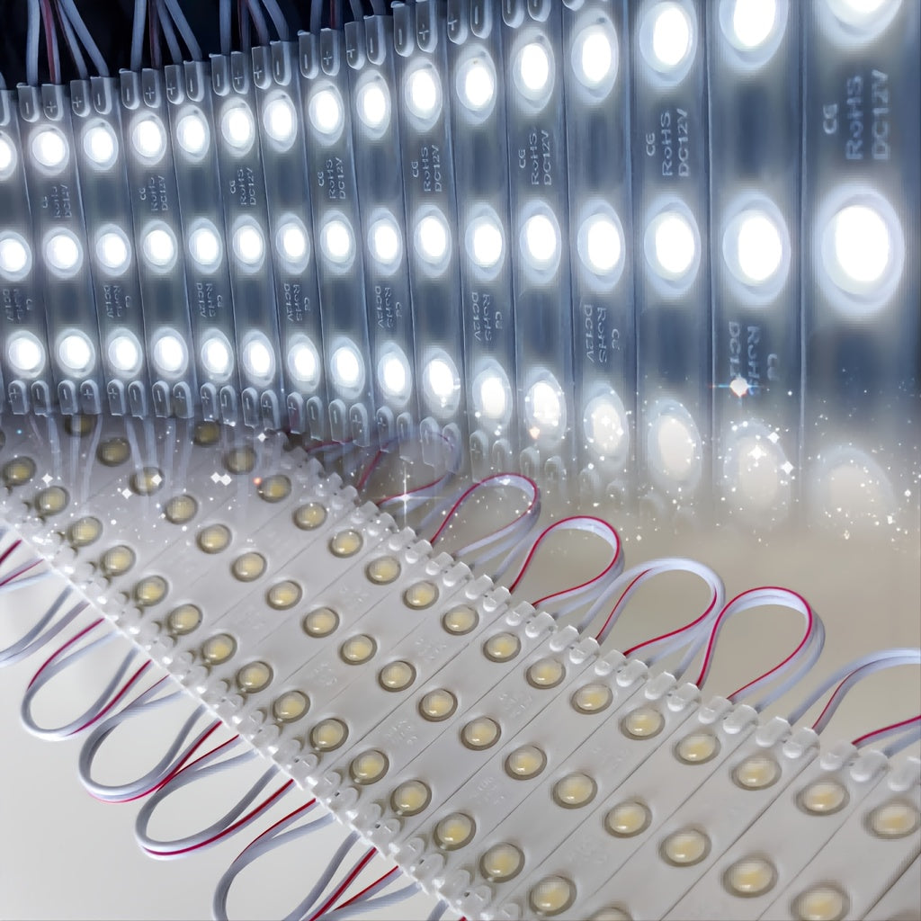 Kit de 20 piezas de módulos LED 2835 con cinta IT para señalización con letras en canal