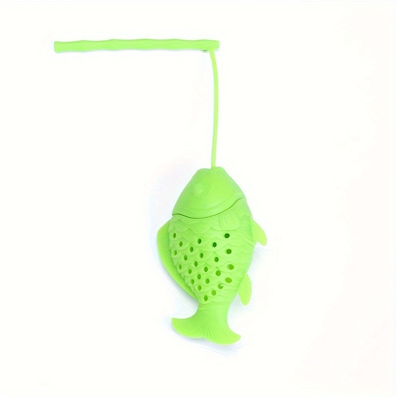 Silicone Fish Tea Strainer, Hygienic, Easy to Use Home Tea Brewing Tool