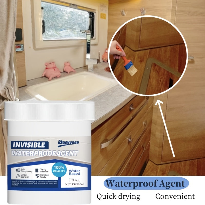 RV Roof Sealant Waterproof Coating Multi-Use High-Temp Resistant