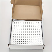 Нержавеющий стальной душевой головка с дождевым эффектом, квадратная полированная отделка, универсальные варианты установки, аксессуар с высоким давлением для водопада для ванной.