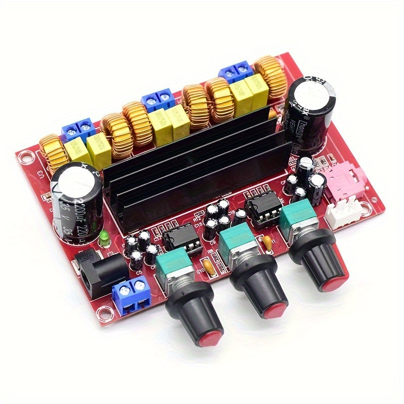 2.1 Channel Subwoofer Power Amplifier Module 12V-24V 100W 50W Digital Audio Board