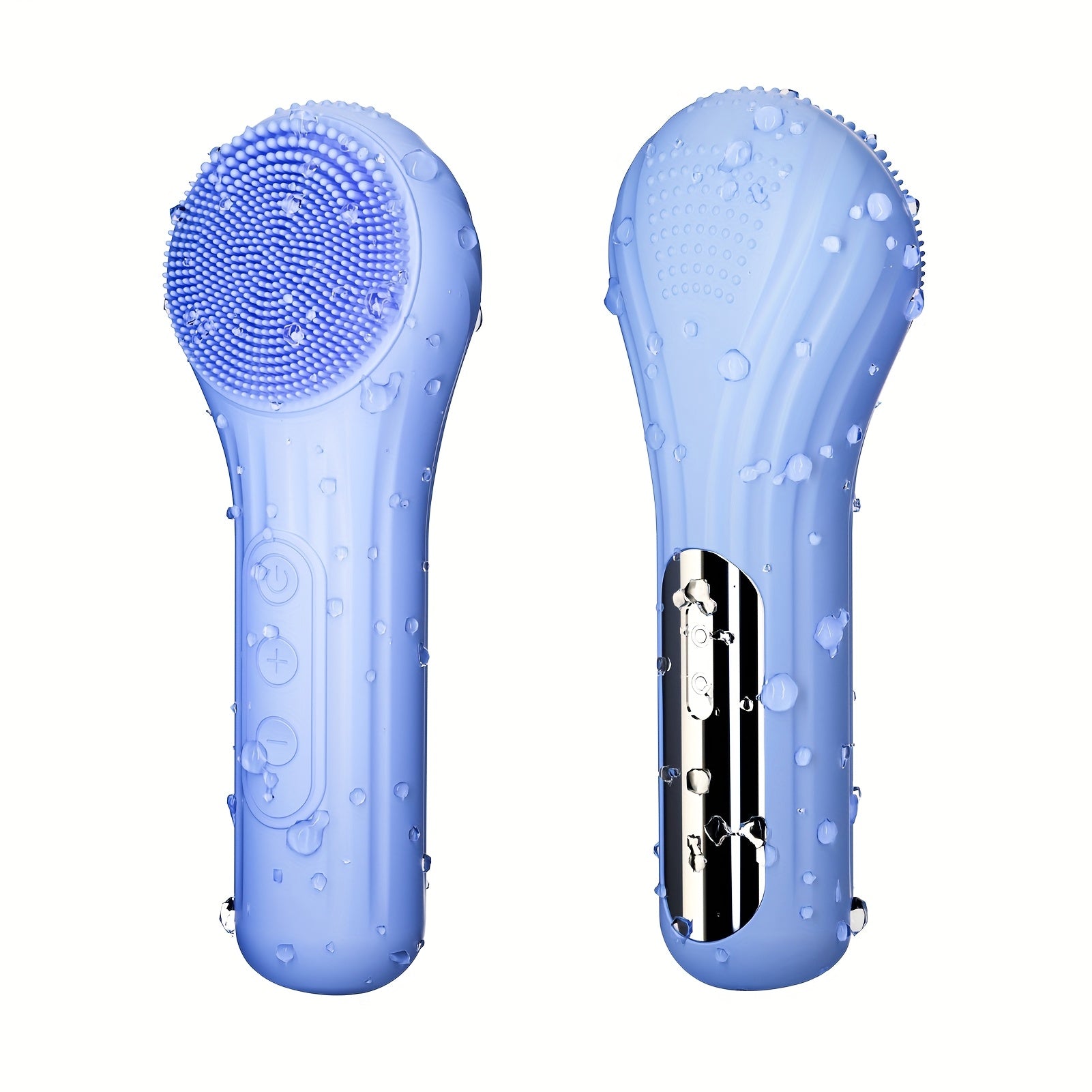 USB zaryadlash bilan qayta zaryadlanuvchi yuz silikon tozalash cho'tkasi, qo'lga olinadigan dizayn, sayohat uchun qulay. Erkaklar va ayollar uchun mos, yuzni tozalash uchun ideal.