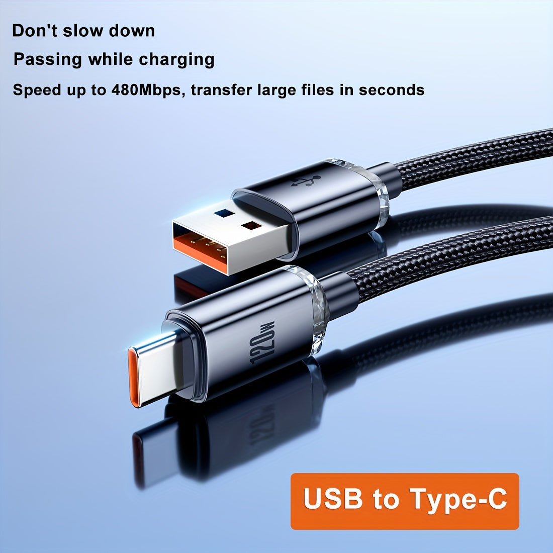 Fast Charging USB C Cable for Samsung Xiaomi Huawei MacBook Pro iPad Pro